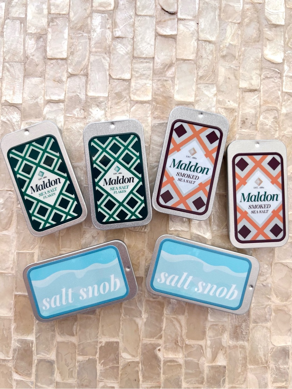 Maldon Sea Salt Flakes Pocket Tin - Picture 2 of 4